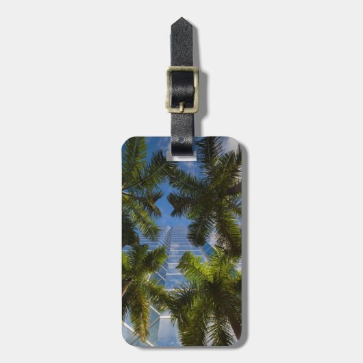 Étiquette À Bagage Bâtiment haut de gamme (Devant Vertical)