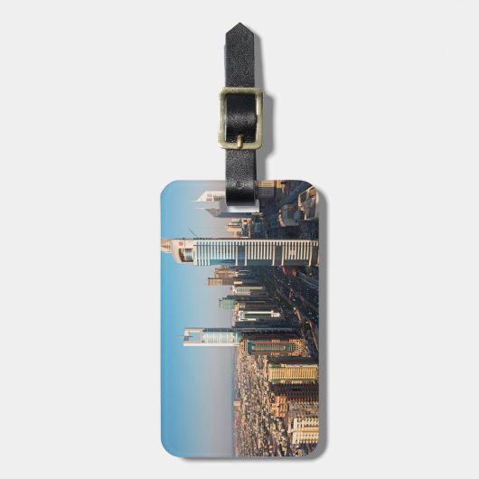 Étiquette À Bagage Bâtiments le long de Sheikh Zayed Road, Dubaï (Devant Vertical)