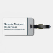 Étiquette À Bagage Batman & Ace - Nous ne jouons pas bien avec les au (Dos horizontal)