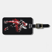 Étiquette À Bagage Batman | Harley Quinn "Hi Puddin'' Ink Art (Devant horizontal)