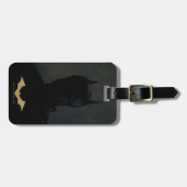 Étiquette À Bagage Batman With Golden Bat Symbol (Devant horizontal)