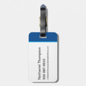 Étiquette À Bagage Batwheel™ Buff - Le Camion Bat (Dos Vertical)