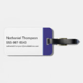 Étiquette À Bagage Batwheel™ - Il est temps d'agir (Dos horizontal)