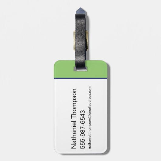 Étiquette À Bagage Batwheel™ - Légion de Zoom (Dos Vertical)