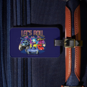 Étiquette À Bagage Batwheel™ Team - Let's Roll