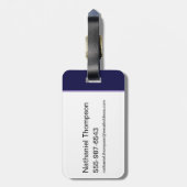 Étiquette À Bagage Batwheel™ Team - Let's Roll (Dos Vertical)