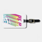 Étiquette À Bagage "Be A Girl" Supergirl Graphic (Devant horizontal)