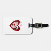 Étiquette À Bagage Be My Valentine ❤️ (Devant horizontal)