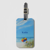 Étiquette À Bagage Beach Getaway (Devant Vertical)
