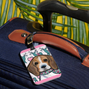 Étiquette À Bagage Beagle