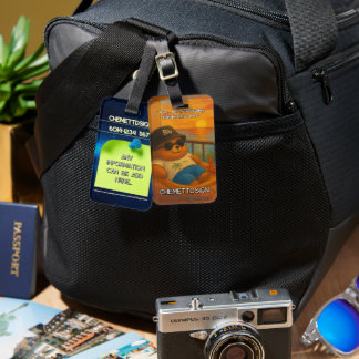 Étiquette À Bagage Bear 07 Kids