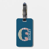 Étiquette À Bagage Bear rétro Beckley West Virginia (Dos Vertical)