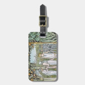 Étiquette À Bagage Beardsley : Morte D'Arthur (Devant Vertical)