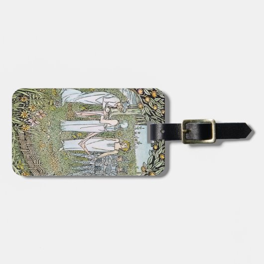 Étiquette À Bagage Beardsley : Morte D'Arthur (Devant horizontal)