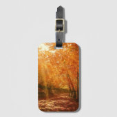 Étiquette À Bagage Beau automne (Devant Vertical)
