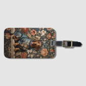 Étiquette À Bagage Beau Dachshund Brown | Portrait Dachshund (Devant Horizontal)