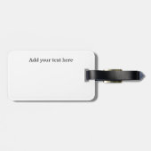 Étiquette À Bagage Beau Porto Rico Scenery Travel (Dos horizontal)