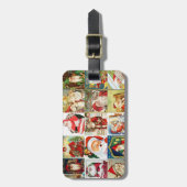 Étiquette À Bagage Beaucoup Santas Easy ID Personnel (Devant Vertical)