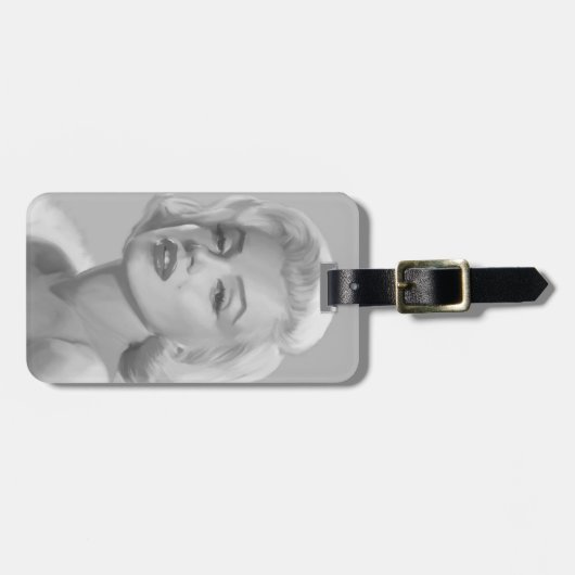 Étiquette À Bagage Beauté classique (Devant horizontal)