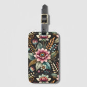 Étiquette À Bagage Beauté Épanouie (Devant Vertical)