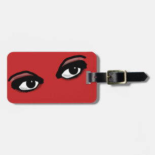 Étiquette À Bagage BEAUX YEUX par Slipperywindow