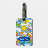 Étiquette À Bagage Bébé Animaux Arrière - plan (Dos Vertical)