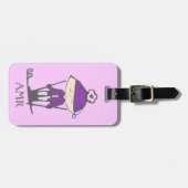 Étiquette À Bagage Bébé de ski (Devant horizontal)