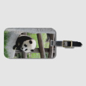 Étiquette À Bagage Bébé Panda Mignon (Devant Horizontal)