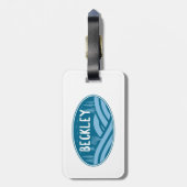 Étiquette À Bagage Beckley West Virginia Extérieur (Dos Vertical)