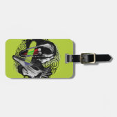 Étiquette À Bagage Beetlejus | Adam & Barbara Scary (Devant horizontal)