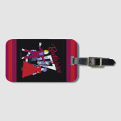 Étiquette À Bagage Beetlejus | Beetlejus & Lydia Mariage (Devant Horizontal)