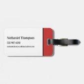 Étiquette À Bagage Beetlejus | Manuel pour les personnes récemment dé (Dos horizontal)