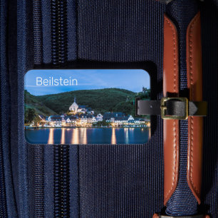 Étiquette À Bagage Beilstein Moselle Rhénanie-Palatinat Allemagne