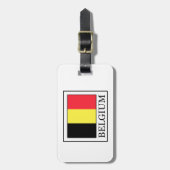 Étiquette À Bagage Belgique (Devant Vertical)