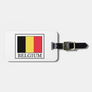 Étiquette À Bagage Belgique