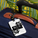 Étiquette À Bagage Believe<br><div class="desc">Believe. Luggage Tag.
信じる。荷物タグ。
Creer. Etiqueta de equipaje.</div>
