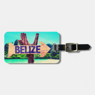 Étiquette À Bagage Belize
