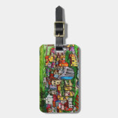 Étiquette À Bagage Bella Guardia (Devant Vertical)