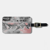 Étiquette À Bagage Belle Bridesmaid Romantique Destination Mariage (Devant horizontal)