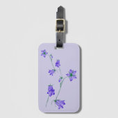 Étiquette À Bagage Belle fleur (Devant Vertical)