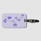 Étiquette À Bagage Belle fleur (Devant Horizontal)