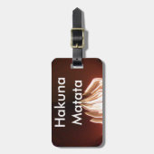 Étiquette À Bagage Belle image Abstraite (Devant Vertical)