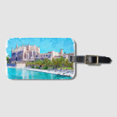 Étiquette À Bagage Belle Palma de Mallorca Espagne Baléares (Devant Horizontal)