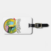 Étiquette À Bagage Belle Palma, logo toucan (Devant horizontal)