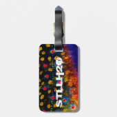 Étiquette À Bagage "Belle peau, truite de ruisseau " (Dos Vertical)