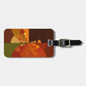 Étiquette À Bagage Belle Terre Art Abstrait Imprimer (Devant horizontal)