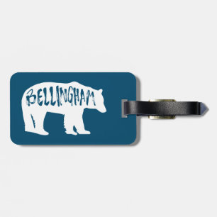 Étiquette À Bagage Bellingham Washington Bear