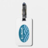 Étiquette À Bagage Bellingham Washington Extérieur (Dos Vertical)
