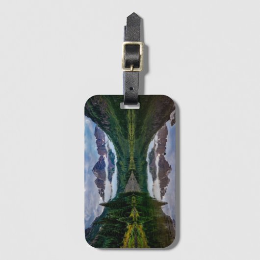 Étiquette À Bagage Bells marron (Devant Vertical)