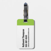 Étiquette À Bagage Ben 10 Alien Rush Graphic (Dos Vertical)